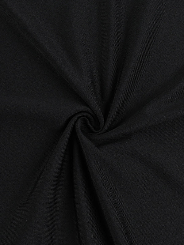 Long Sleeves Skinny Pleated See-Through Solid Color Split-Joint Off-The-Shoulder Evening Dresses Maxi Dresses