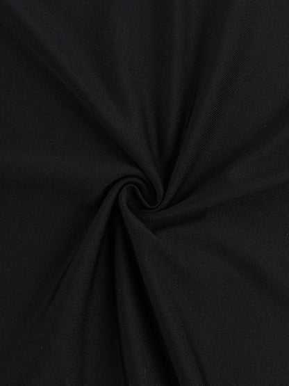 Long Sleeves Skinny Pleated See-Through Solid Color Split-Joint Off-The-Shoulder Evening Dresses Maxi Dresses