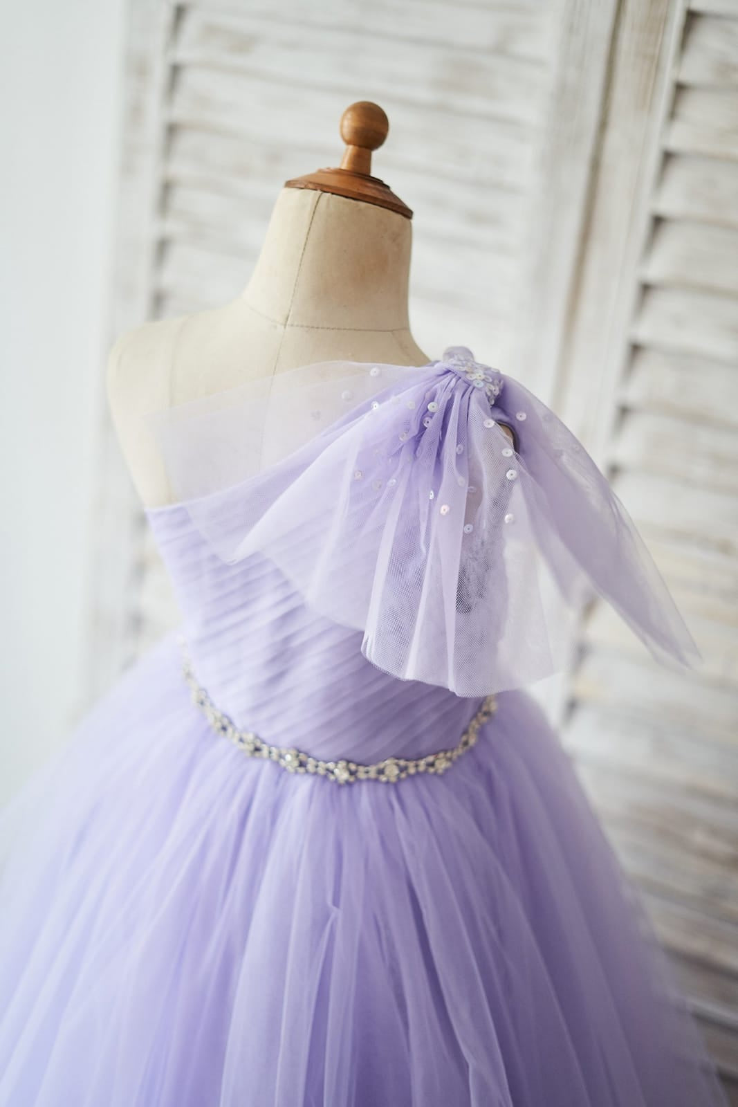 Tulle Floor-length Flower Girl Dress