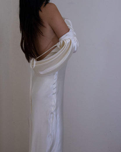 Sachi Bridal Wool Silk Gown