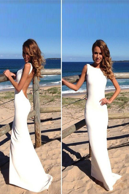 Vestidos de fiesta largos de gasa con escote en V y espalda descubierta, vestidos de noche, PG 234