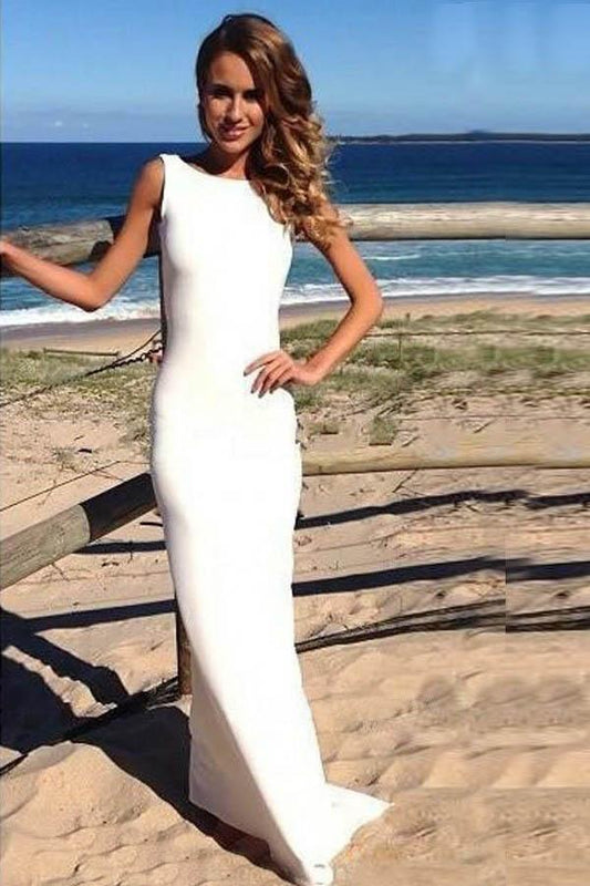 Vestidos de fiesta largos de gasa con escote en V y espalda descubierta, vestidos de noche, PG 234