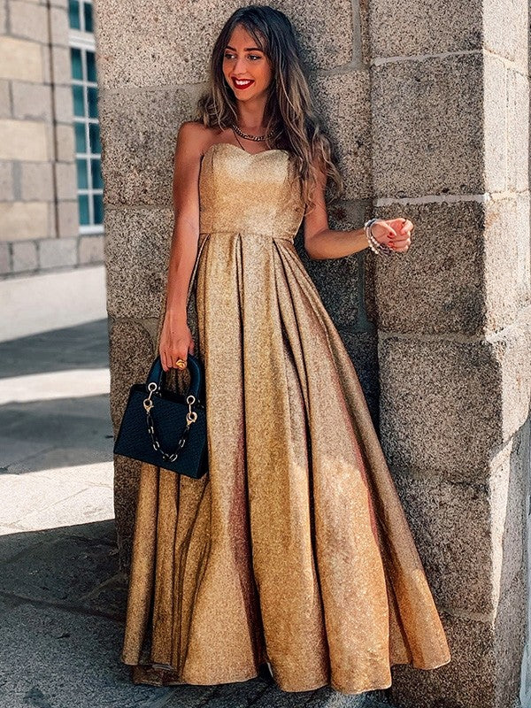 Vestidos de fiesta con escote corazón, lentejuelas, sin mangas y volantes