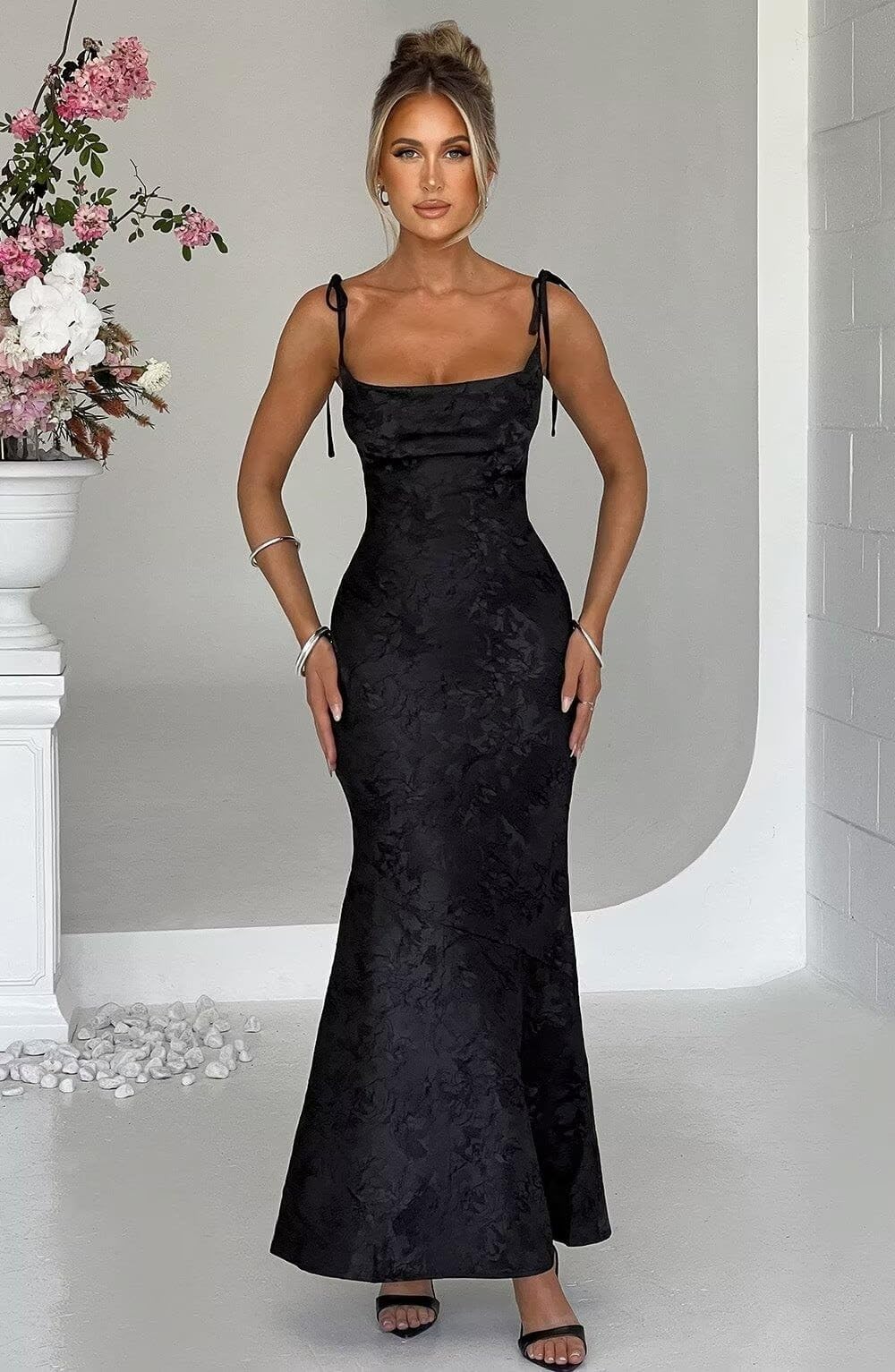 Whitney Maxikleid Abendkleider Meerjungfrau Minikleid 