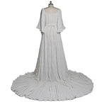 Vestidos de maternidad con mangas anchas y cintura elástica para sesión de fotos, vestidos para baby shower, YEWEN SY21829 