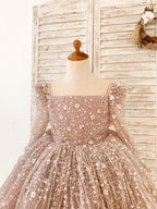 Ballkleid/Princess-Linie Tüll Knielang Mädchen Geburtstagskleid 
