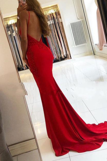 Designer Abendkleider Lange rote Ballkleider