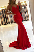 Vestidos de noche de diseñador Vestidos de fiesta largos rojos