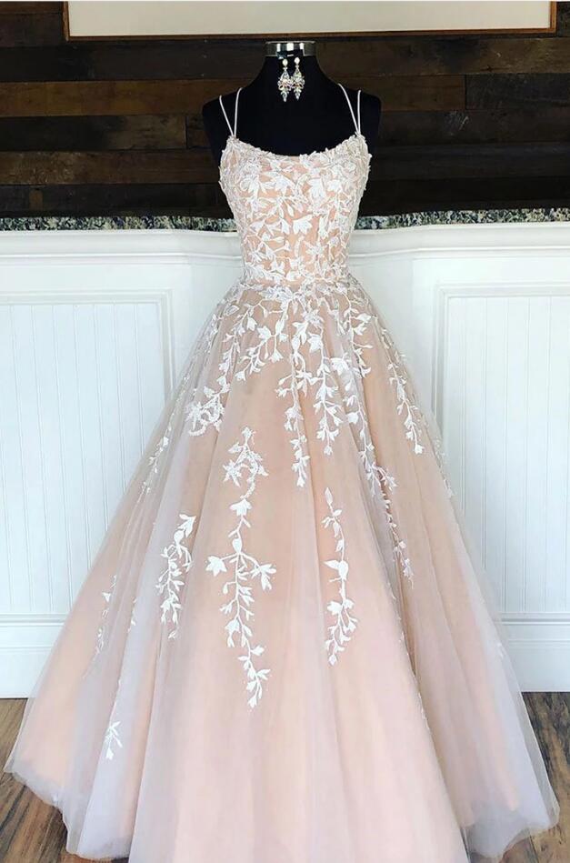 Vestidos de noche de diseñador largos con encaje