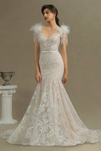 Vestidos de novia de diseño sirena | Vestidos de novia de encaje online