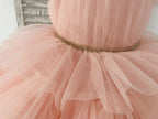 Duchesse-Linie/Princess-Linie Tüll Knielanges Blumenmädchenkleid 