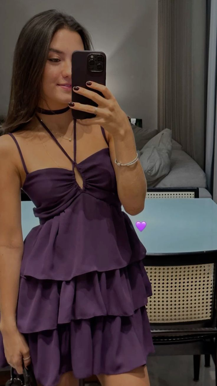 Vestido corto de fiesta con cuello halter y escote uva, ideal para cumpleaños y graduación, Y7597