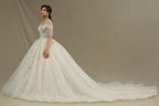 Vestidos de novia elegantes de corte A | Vestidos de novia con mangas