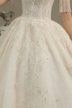 Vestidos de novia elegantes de corte A | Vestidos de novia con mangas