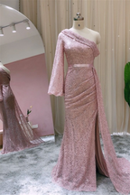 Vestidos de noche elegantes con mangas