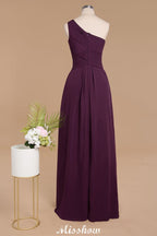 Elegante One-Shoulder-Ballkleider mit Rüschen | Ärmellose A-Linien-Abendkleider