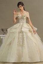 Elegante Brautkleider Prinzessin | Brautkleider mit Spitze