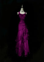 Elegant Layered A Line Evening Dress Long Prom Dress Y7776