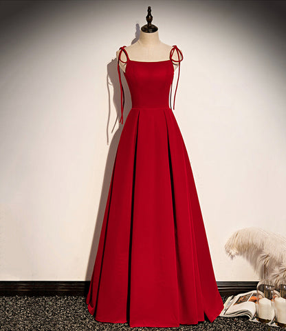 Schlichtes langes A-Linien-Ballkleid aus Samt, Abendkleid S70