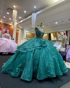 Ballkleid Geburtstagskleid Schnürung Sweet 16 Kleid Y1229