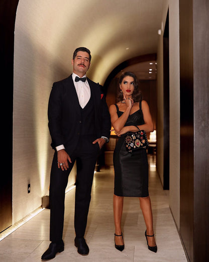 Vestidos negros cortos sexys ajustados con escote en V y espalda descubierta, vestidos de fiesta de noche cortos, vestido negro de regreso a casa Y1330