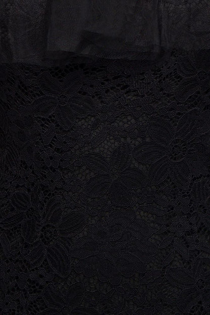 Vestidos de fiesta de tul con encaje de sirena y hombros descubiertos hasta el suelo