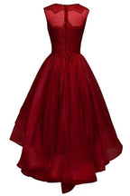 Vestidos de fiesta de organza con cuentas y corte alto bajo, vestidos de noche, vestidos de fiesta PG303
