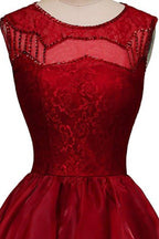 Vestidos de fiesta de organza con cuentas y corte alto bajo, vestidos de noche, vestidos de fiesta PG303