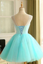 Homecoming-Kleid, wunderschönes handgemachtes Blumen-Kurzballkleid, Partykleid, PD364