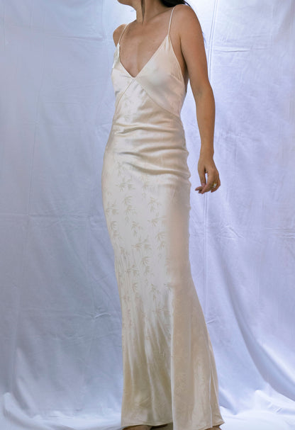 Bamboo Jacquard Gown