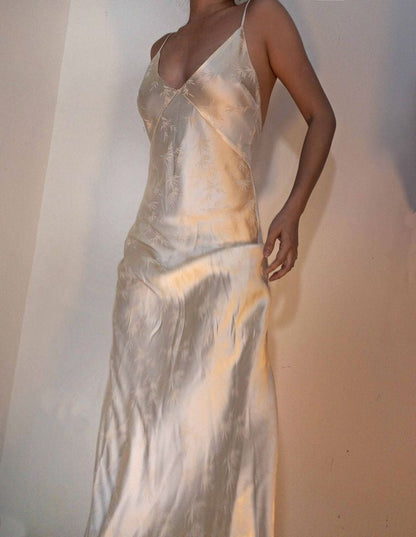 Bamboo Jacquard Gown