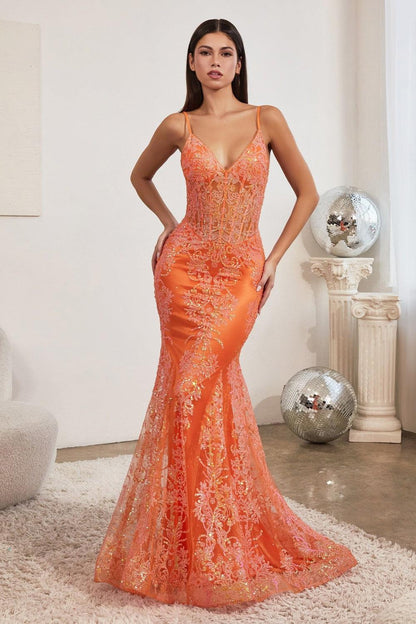 Formales langes Korsett-Ballkleid