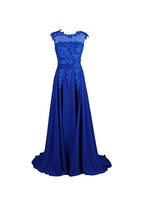 Vestido largo de dama de honor de gasa para fiesta de graduación, vestidos de noche para el regreso a casa BD022