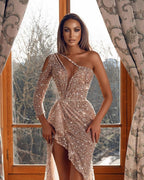 Vestidos de fiesta largos con brillo | Vestidos de noche