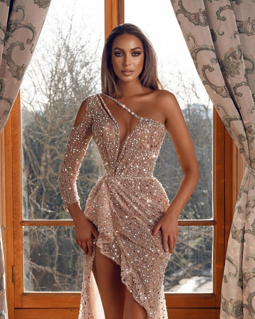 Vestidos de fiesta largos con brillo | Vestidos de noche