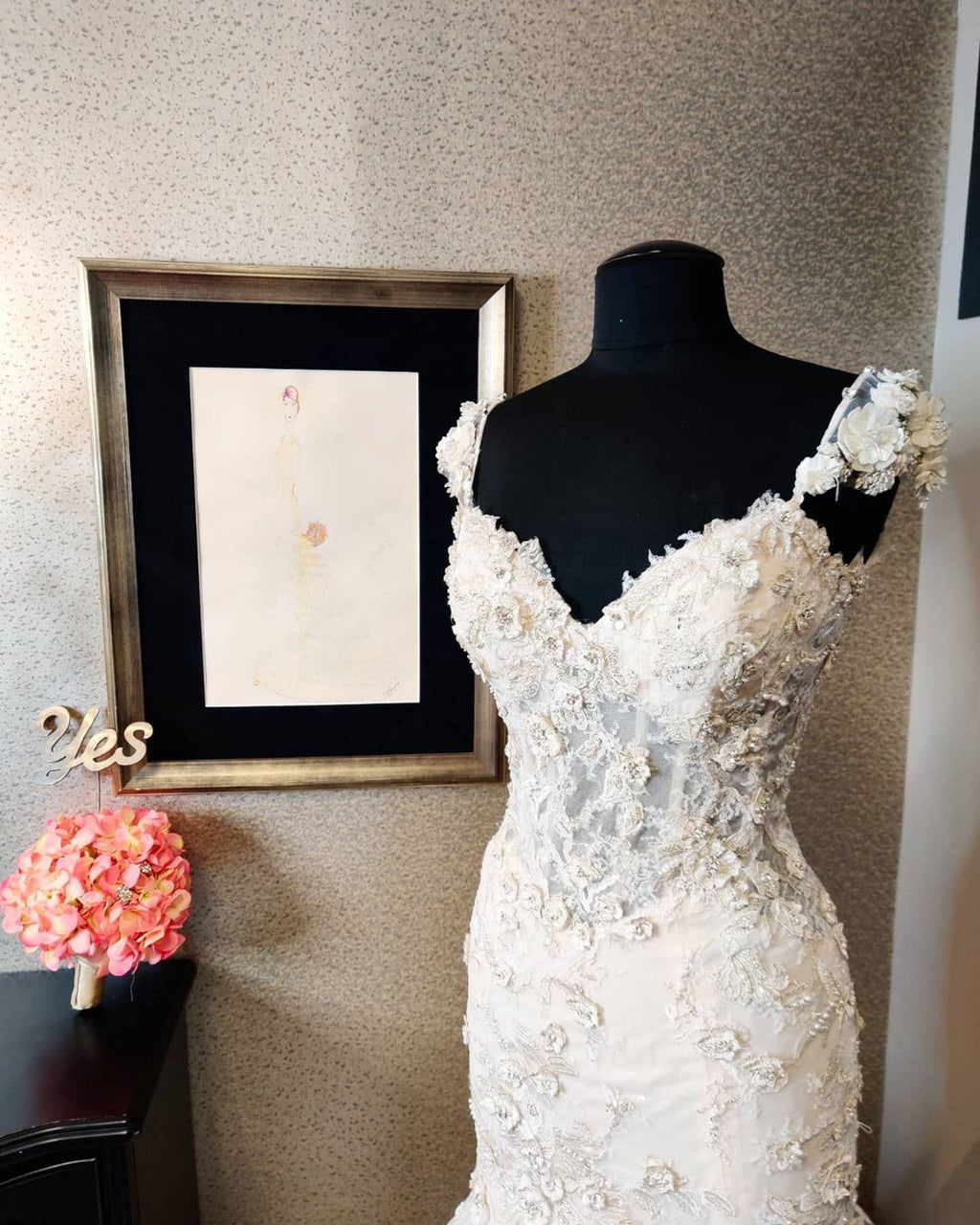 Luxus Meerjungfrau Sweetheart Spitze Rückenfreies Brautkleid