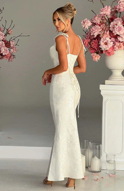 Whitney Maxikleid Abendkleider Meerjungfrau Minikleid 