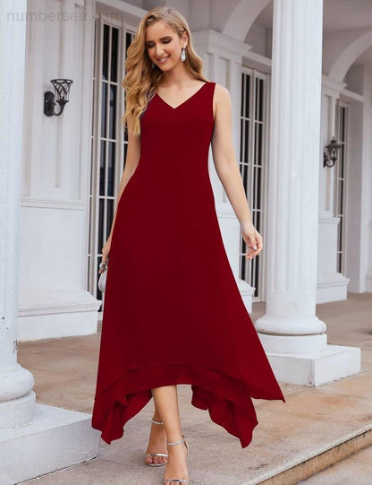 Sunnderly Chiffon Plus Size Mother of Bride Dresses with Jacket Formal Dresses for Wedding SY28073