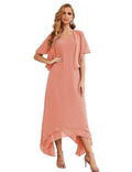 Vestidos de gasa para madre de la novia, tallas grandes, con chaqueta, vestidos formales para boda, SY28073 