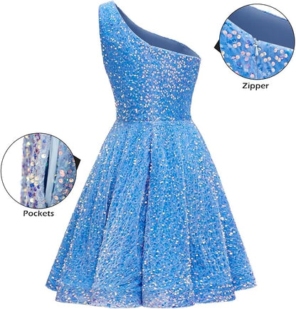 vestidos curtos de baile vestidos de baile de lantejoulas SYH96 