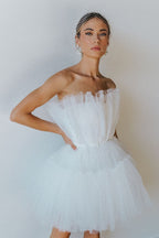 Trägerloses Homecoming-Kleid, kurz, Hoco Dresses SYH5
