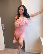 Vestido para 22 cumpleaños, vestido rosa de bienvenida, vestido de fiesta sexy, vestido negro para niñas Y864