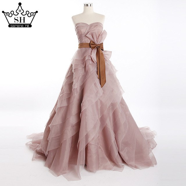 Vestido de novia abullonado, vestido de gala con cuentas de cristal, tul, cola de corte.