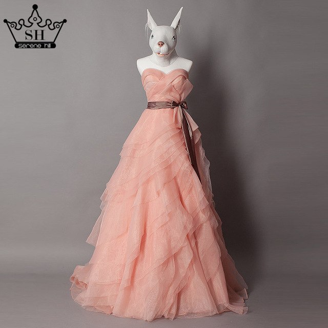 Vestido de novia abullonado, vestido de gala con cuentas de cristal, tul, cola de corte.