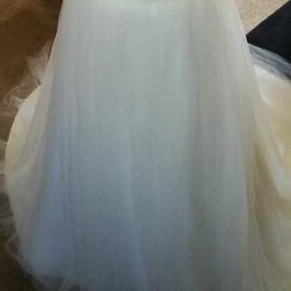 Lange Schleppe Schwangere Fotografie Brautkleid Fotokleid HA2005