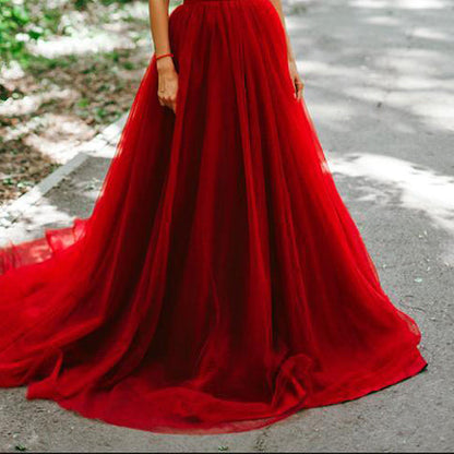 Lange Schleppe Schwangere Fotografie Brautkleid Fotokleid HA2005