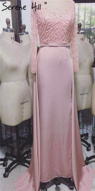 Vestido de noche sirena con cuentas en rojo y negro, sin devoluciones ni reembolsos, LA6275