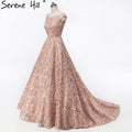 Im Angebot, keine Rückgabe, keine Rückerstattung. Elegantes Abendkleid aus Tüll mit ärmellosen kleinen Blumen, Abendkleid HA2064
