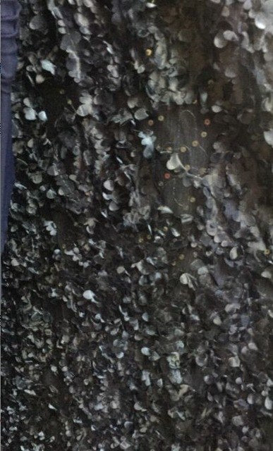 Im Angebot, keine Rückgabe, keine Rückerstattung. Elegantes Abendkleid aus Tüll mit ärmellosen kleinen Blumen, Abendkleid HA2064