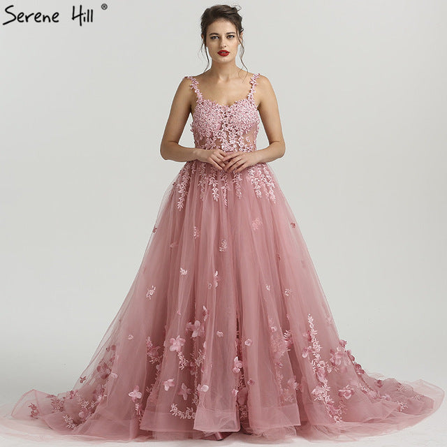 Perspektive Rückenfreies Abendkleid Applikationen Perlen Pailletten Fotografie HA2161